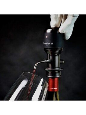 Adjustable Electric Wine Aerator - Gun-Metal Special Edition, Professional